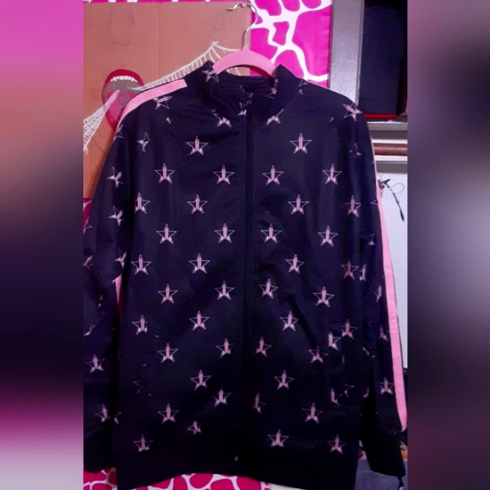 Jeffree Star Black Track Suit Jacket